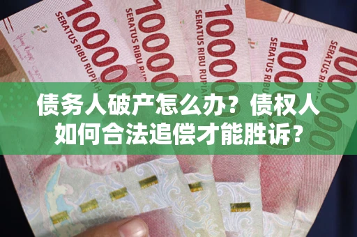 济南债务人破产怎么办？债权人如何合法追偿才能胜诉？