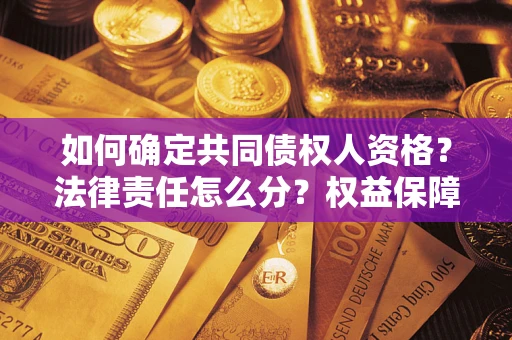 济南如何确定共同债权人资格？法律责任怎么分？权益保障技巧揭秘！